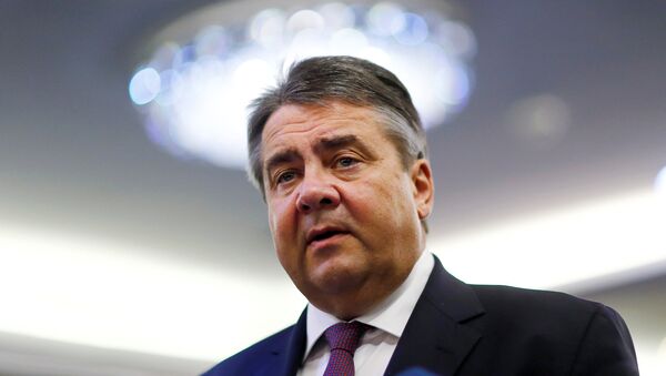 Sigmar Gabriel, ministro de Economía de Alemania, en Teherán - Sputnik Mundo