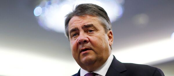 Sigmar Gabriel, ministro de Economía de Alemania, en Teherán - Sputnik Mundo