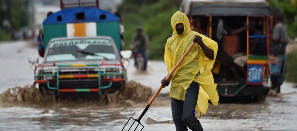 Las consecuencias del huracán Matthew en Haití - Sputnik Mundo