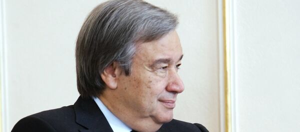 António Manuel de Oliveira Guterres, político portugués - Sputnik Mundo