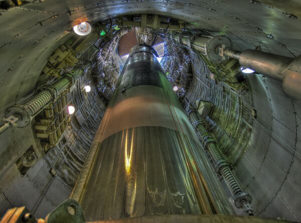 Silo nuclear desde el interior - Sputnik Mundo