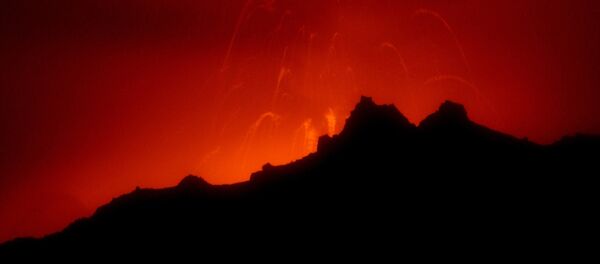 Volcán ecuatoriano Reventador (Archivo) Volcán ecuatoriano Reventador (Archivo) - Sputnik Mundo