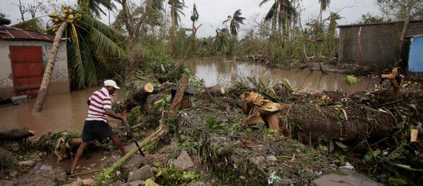 Consecuencias del huracán Matthew en Haití - Sputnik Mundo