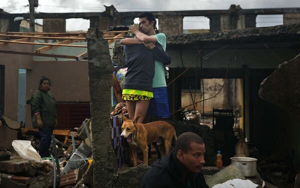 Consecuencias del paso del huracán Matthew por Cuba - Sputnik Mundo