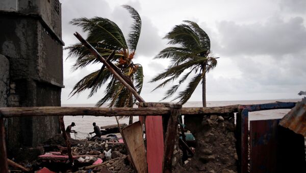 Huracán Matthew en Haití - Sputnik Mundo