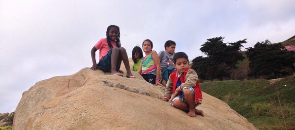 Niños en Chile - Sputnik Mundo