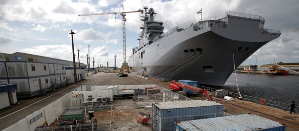 Portahelicópteros Mistral para Egipto - Sputnik Mundo