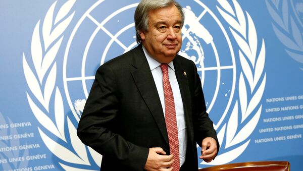 Antonio Guterres, secretario general de la ONU - Sputnik Mundo