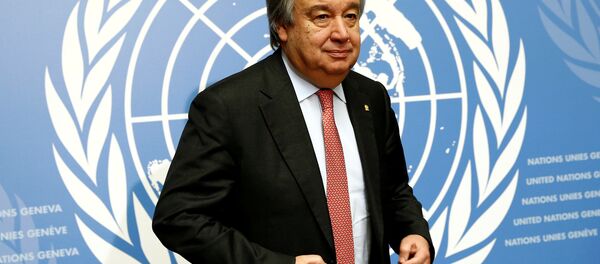 Antonio Guterres, secretario general de la ONU - Sputnik Mundo