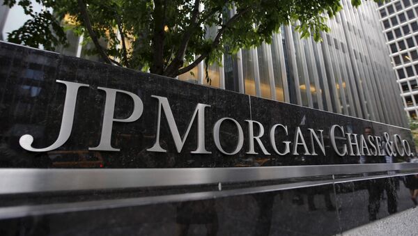 El logo de JP Morgan Chase - Sputnik Mundo