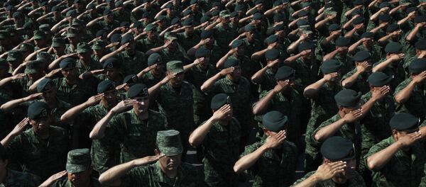 Los soldados mexicanos - Sputnik Mundo
