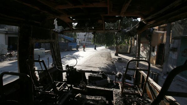 Situación en la ciudad de Alepo en Siria - Sputnik Mundo