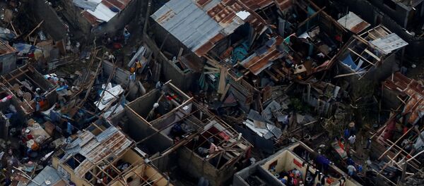 Consecuencias del huracán Matthew en Haití - Sputnik Mundo