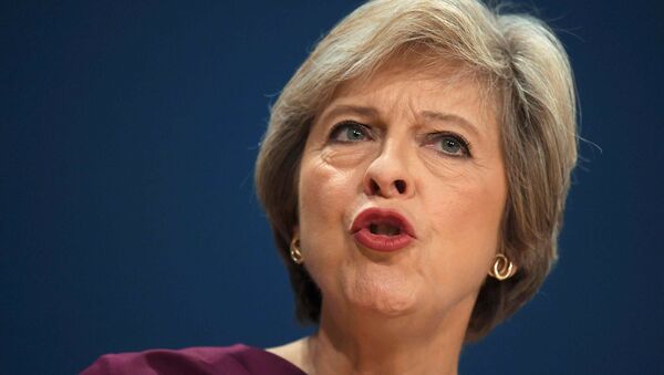 Theresa May, primera ministra del Reino Unido (archivo) - Sputnik Mundo