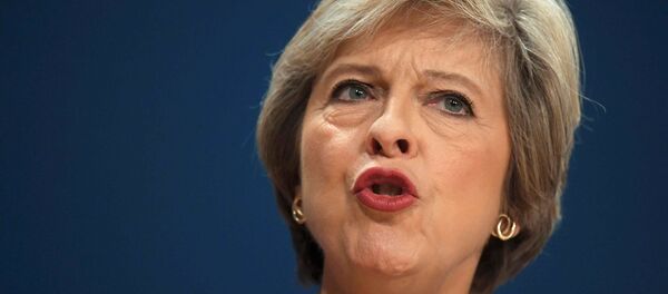 Theresa May, la primera ministra de Reino Unido - Sputnik Mundo