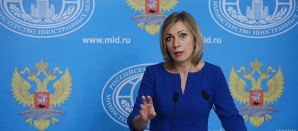 María Zajárova, portavoz del Ministerio de Exteriores de Rusia - Sputnik Mundo