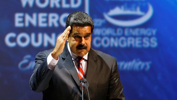 Nicolás Maduro en el Congreso Mundial de Energía Nicolás Maduro en el Congreso Mundial de Energía - Sputnik Mundo