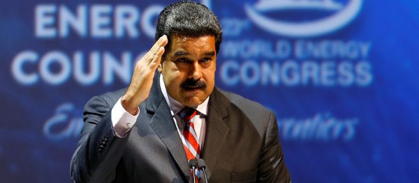 Nicolás Maduro en el Congreso Mundial de Energía - Sputnik Mundo