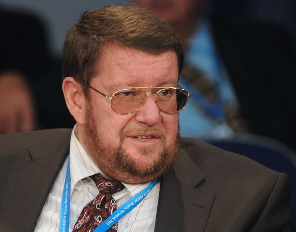 Evgueni Satanovski, presidente del Instituto de Estudios sobre Oriente Próximo - Sputnik Mundo