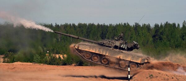El tanque ruso T-80 - Sputnik Mundo