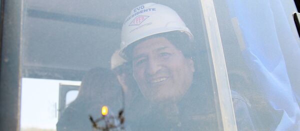 Evo Morales, el presidente de Bolivia - Sputnik Mundo