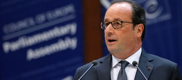 François Hollande, presidente de Francia - Sputnik Mundo
