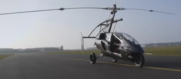 Un coche volador del futuro - Sputnik Mundo