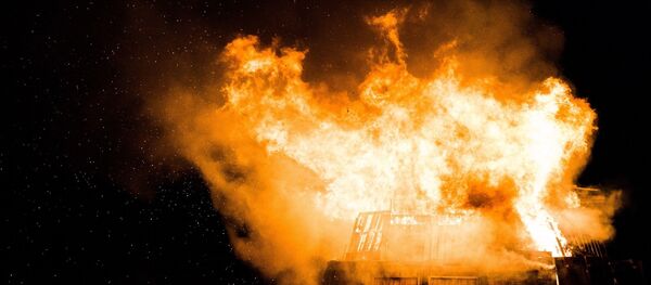 Una explosión (archivo) Una explosión (archivo) - Sputnik Mundo