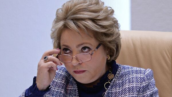 Valentina Matvienko, presidenta del Senado ruso - Sputnik Mundo