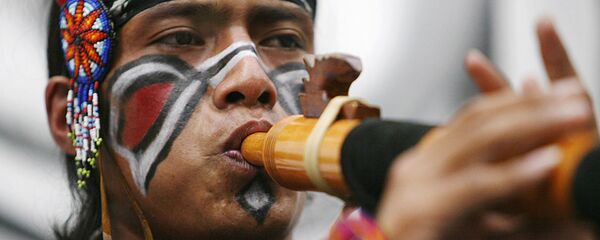 Un indígena de Perú (archivo) - Sputnik Mundo