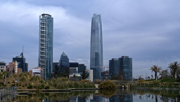 Santiago, la capital de Chile (archivo) - Sputnik Mundo