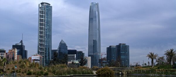 Santiago, la capital de Chile - Sputnik Mundo