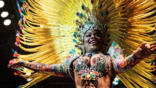 Larissa Loranne Rosa dos Santos Reis, candidata al título de la Reina de Samba - Sputnik Mundo