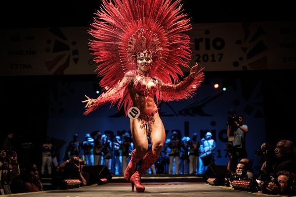 La elección de la reina y el rey del carnaval de Río de Janeiro - Sputnik Mundo