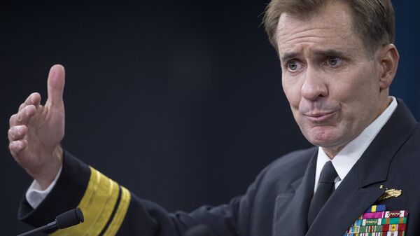 John Kirby, representante oficial del Departamento de Estado (Archivo) - Sputnik Mundo