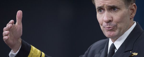 John Kirby, representante oficial del Departamento de Estado (Archivo) - Sputnik Mundo