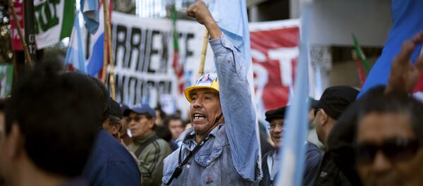 Protestas en Buenos Aires (archivo) - Sputnik Mundo