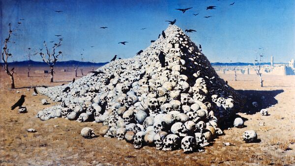 La Apoteosis de la guerra (Vasili Vereshchaguin, 1871) - Sputnik Mundo
