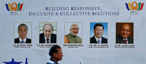 Los líderes de BRICS - Sputnik Mundo