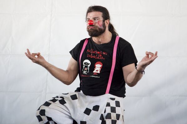 El miembro de Pallasos en Rebeldía - Sputnik Mundo