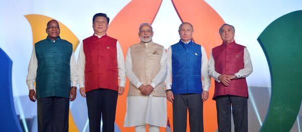 Los líderes de BRICS - Sputnik Mundo