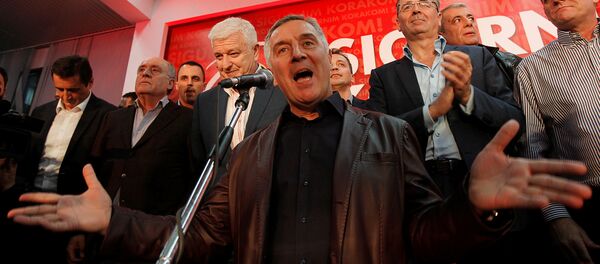 Milo Djukanovic, primer ministro de Montenegro - Sputnik Mundo
