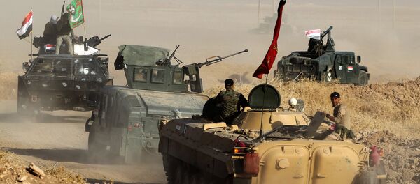 Fuerzas iraquíes en las afueras de Mosul - Sputnik Mundo