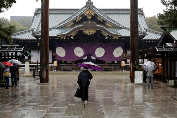 El templo de Yasukuni en Tokio, Japón - Sputnik Mundo