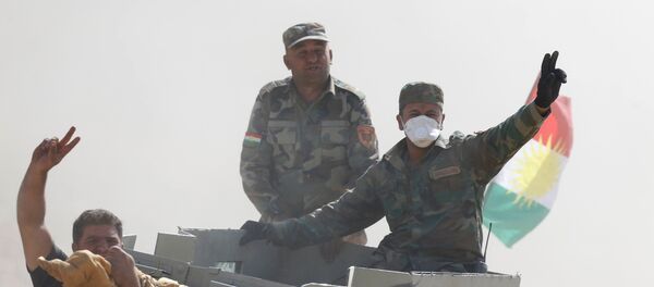 Las fuerzas Peshmerga en Mosul - Sputnik Mundo