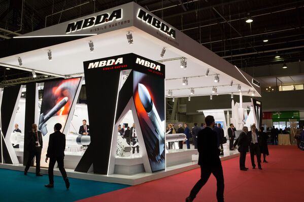 Pabellón de la empresa MBDA - Sputnik Mundo