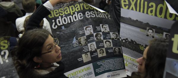 Familares de las víctimas de la Operación Cóndor (archivo) Familares de las víctimas de la Operación Cóndor (archivo) - Sputnik Mundo