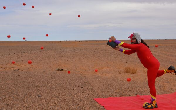 Iván Prado, de Pallasos en Rebeldía Iván Prado, de Pallasos en Rebeldía - Sputnik Mundo