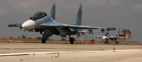 Los aviones rusos en Siria Los aviones rusos en Siria - Sputnik Mundo