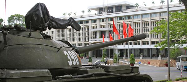 Tanque T-54 expuesto en Hanói, Vietnam - Sputnik Mundo